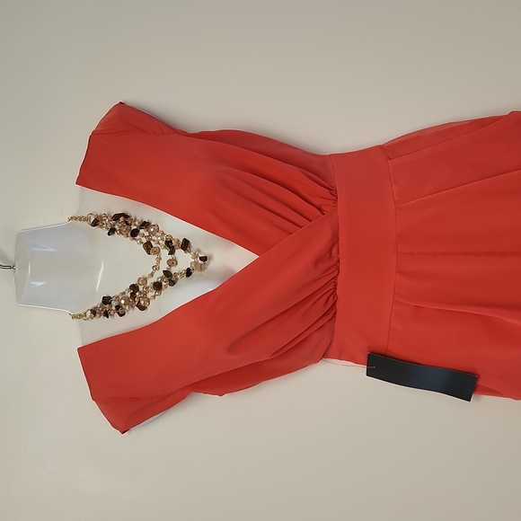 bebe Emma Bow Jumpsuit -- NWT - Picture 3 of 9